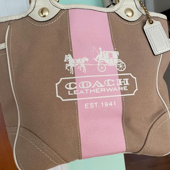Coach Mid-Sized Casual Hand Bag - Picture 4 of 6